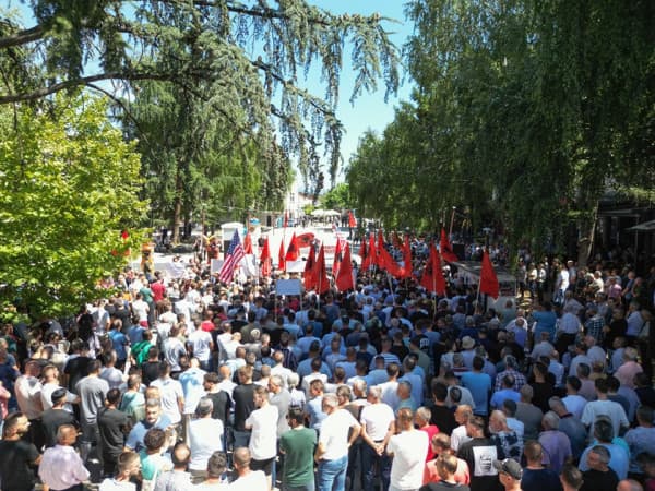 ​Protesta e shqiptarëve për identitet dhe dinjitet në Bujanoc përfundon e qetë