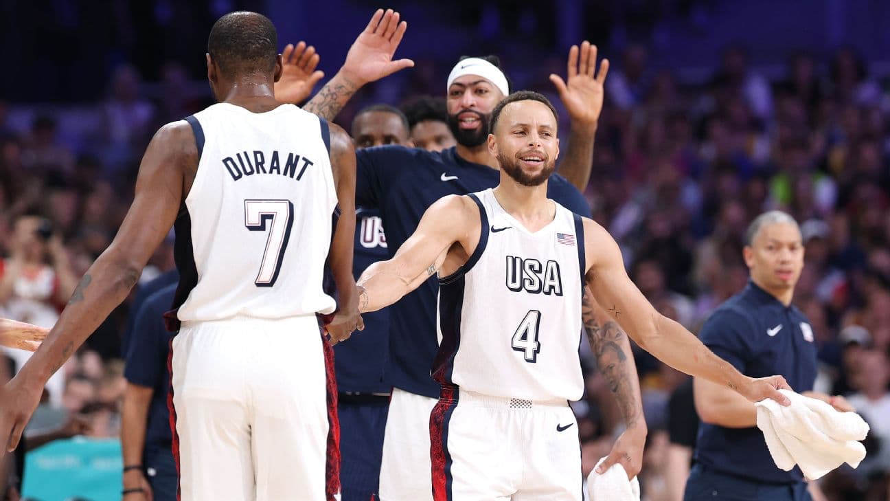 Yjet amerikanë të NBA-së 'vallëzojnë' në Olimpiadë, 3 ndeshje me po aq fitore