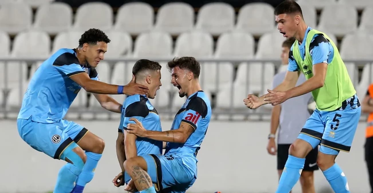Shkëlqim Vladi asiston në fitoren e Luganos kundër Partizanit në Beograd