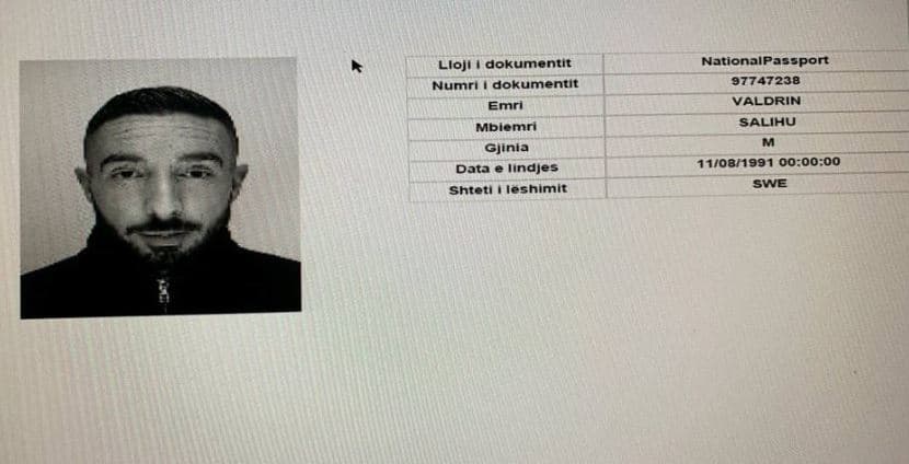 Valdrin Salihu, i dyshuari për vrasjen në Mitrovicë ende në arrati