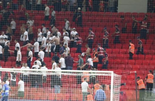 Incident mes tifozëve shqiptarë dhe atyre gjeorgjianë