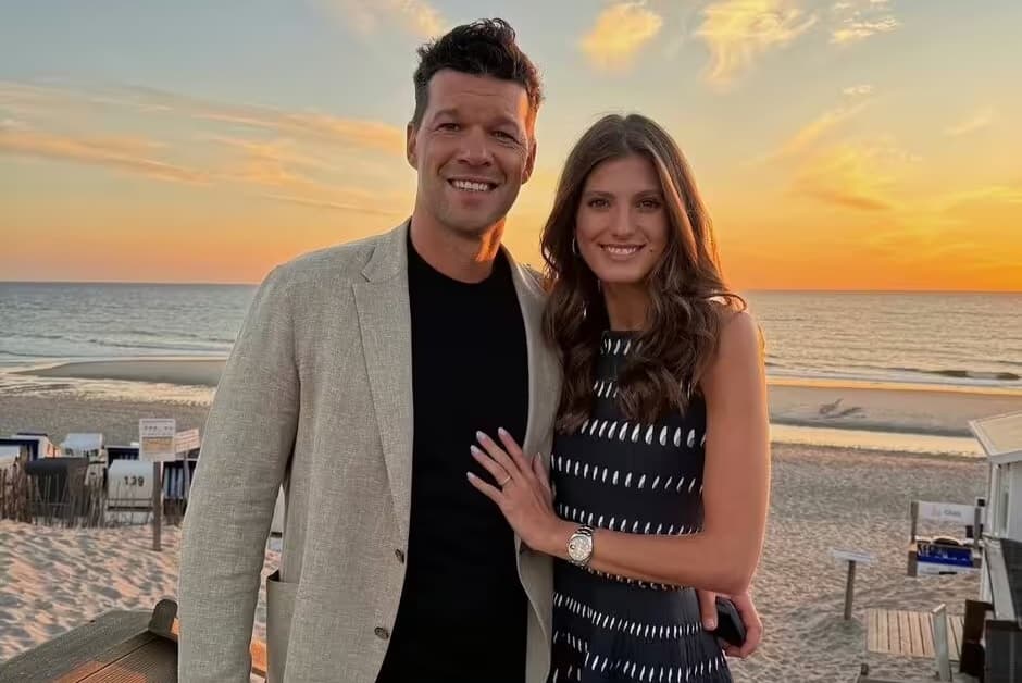 Michael Ballack në lidhje me shoqen 23-vjeçe të djalit të tij të ndjerë