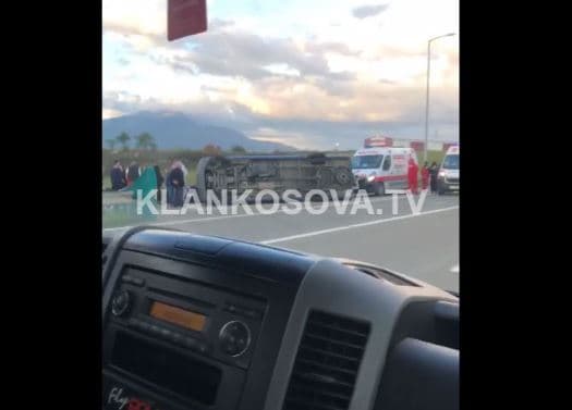 Aksidenti në autostradën "Ibrahim Rugova": 10 të lënduarit lirohen në shtëpi