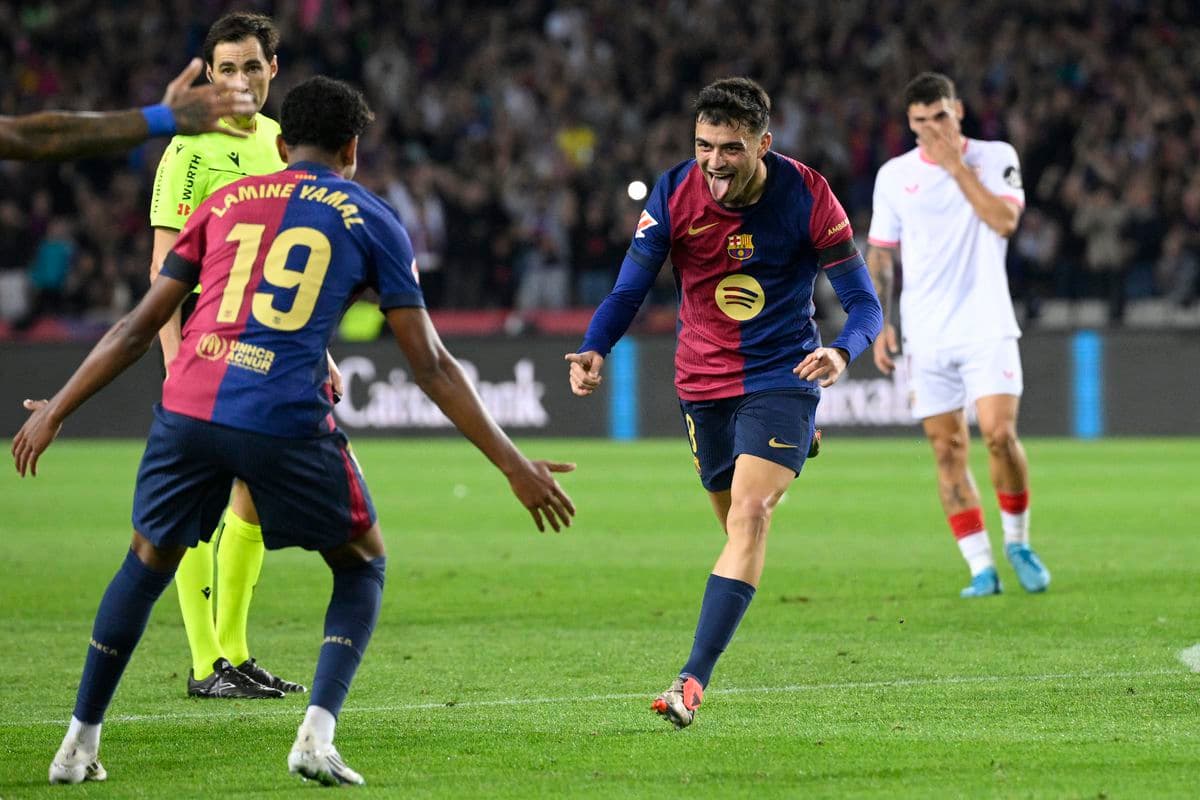Barca e 'shkel' Sevillan