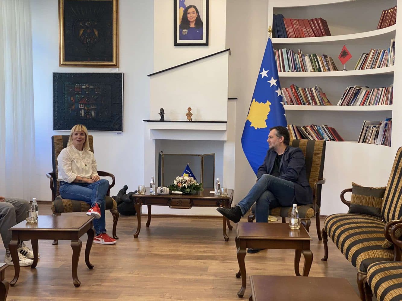 Ministri Çeku e pret në takim Uta Ibrahimin, ajo synon ngjitjen e 14 majave të Himalajave