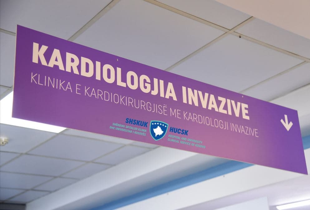 Kardiologjia Invazive synon rekord të intervenimeve, në funksion dy salla operative