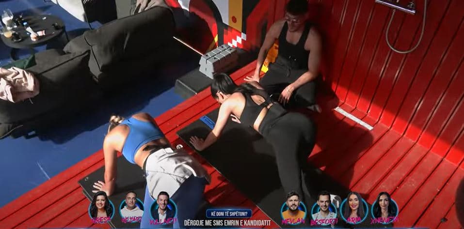 Bay T dhe Diana ushtrojnë, Leo ua shikon trupin (VIDEO)