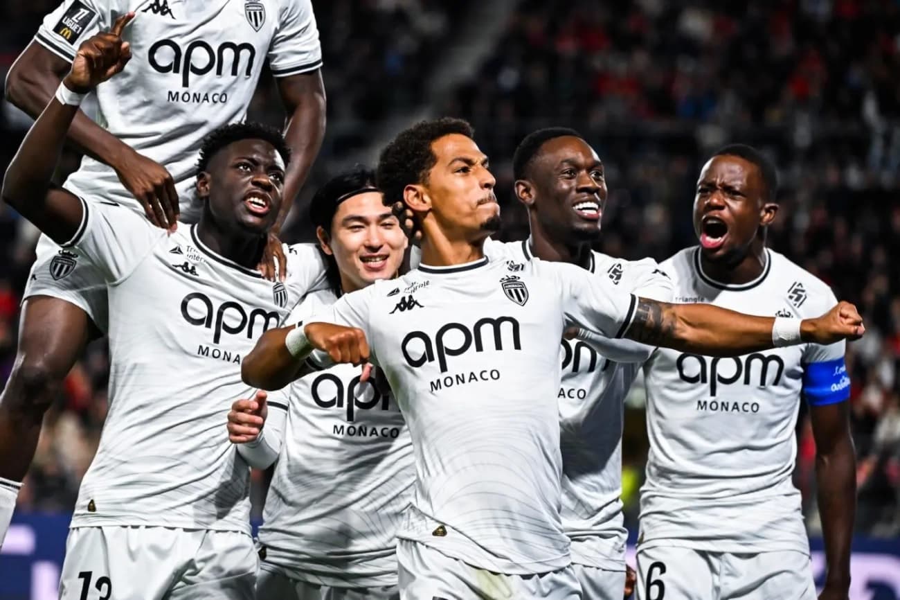 Monaco fiton ndaj Rennes dhe merr kryesimin e Ligue 1