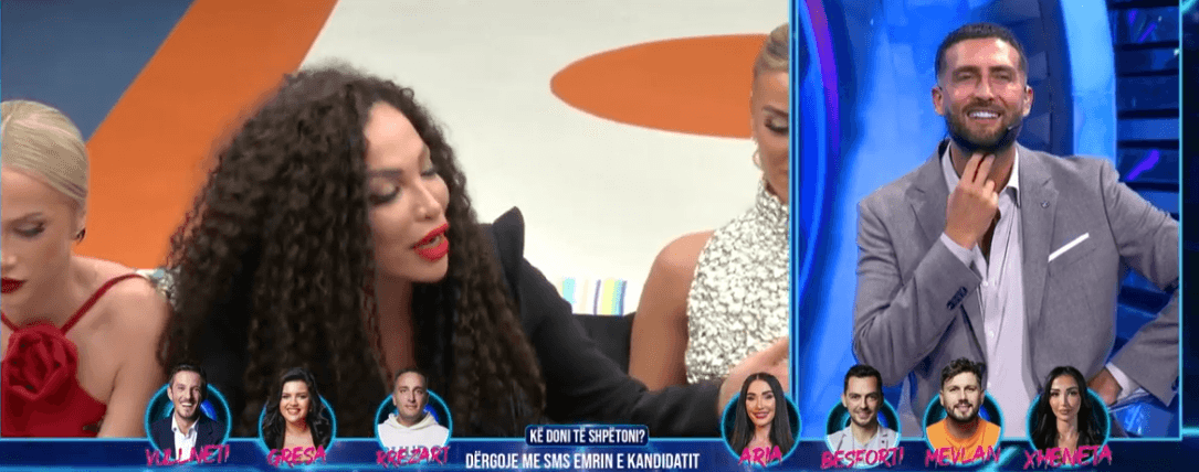 Rovena Stefa u premton këngë Kevinit dhe Anës nëse bëhen çift (VIDEO)