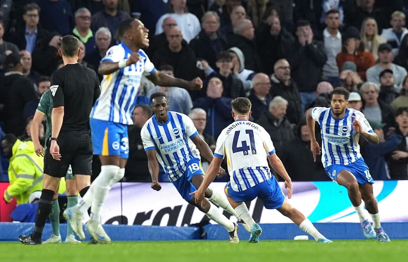 Tottenhami bëhet "horë", prej avantazhit 0-2 mposhtet 3-2 nga Brighton