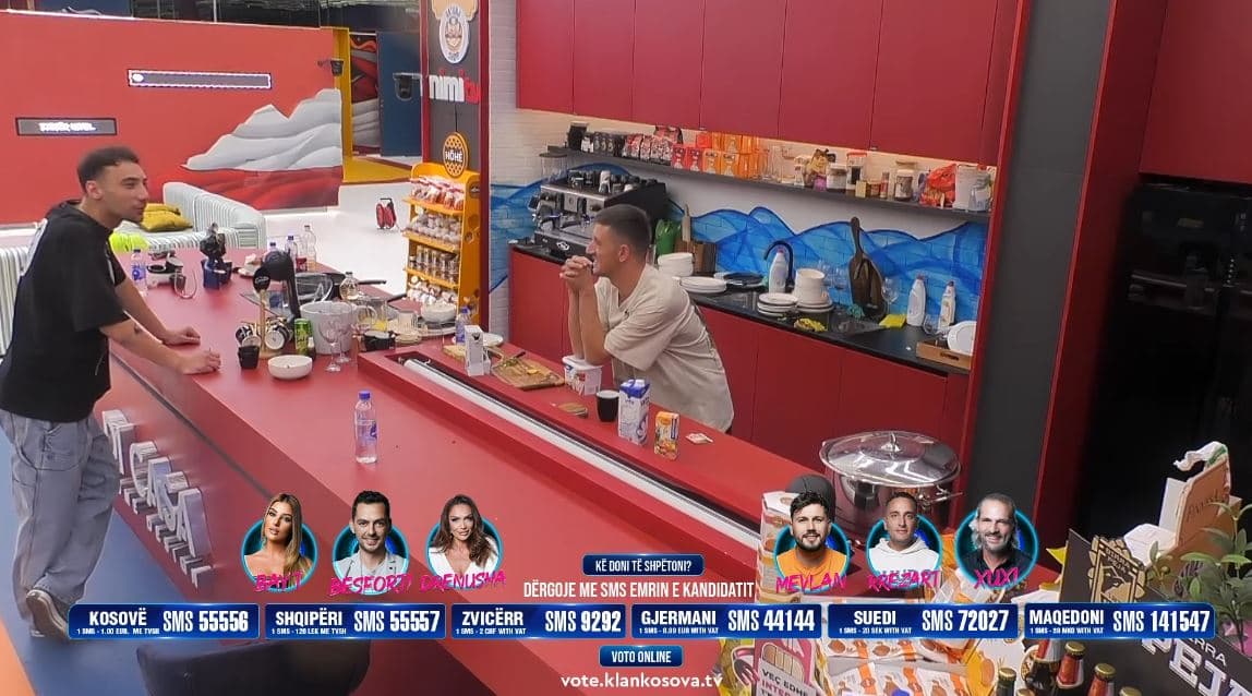 Vullneti diskuton me Arionin: Sara të konsideron në grupin e playboys në shtëpi
