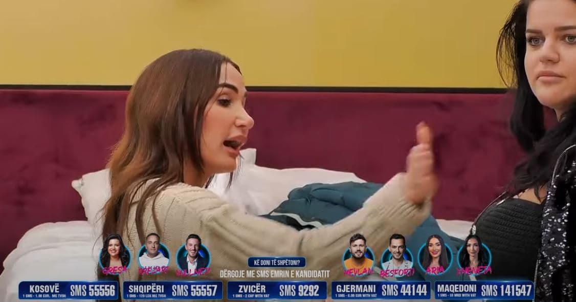 “Mos m’prek me dorë”, “mos m’shtyjë”, Aria kërcenon hapur Gresën(VIDEO)