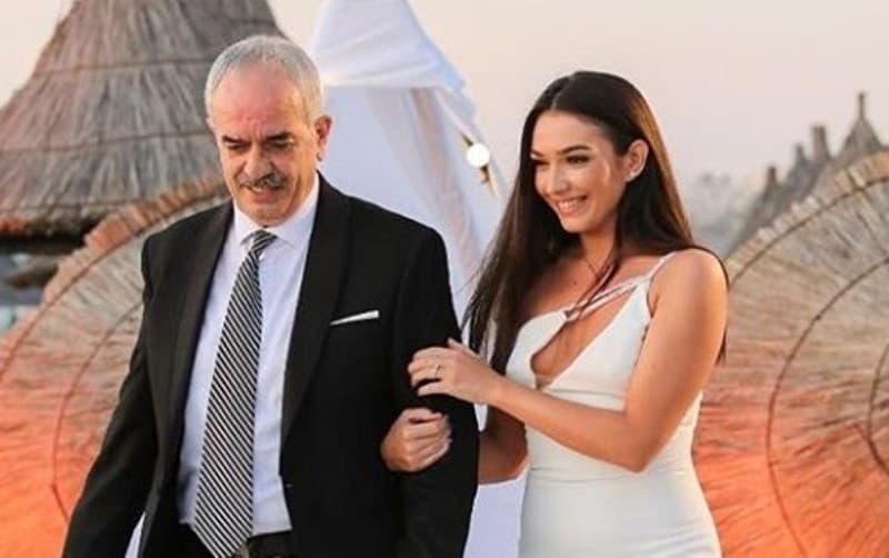 Jonida Vokshit i vdes babai