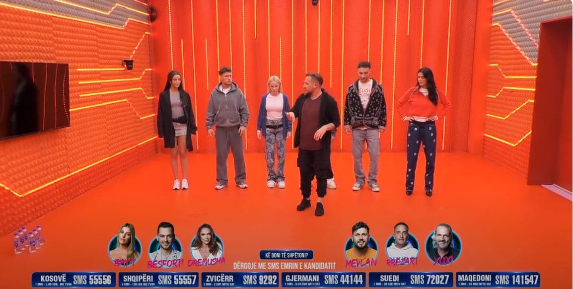 Banorët fillojnë provën e parë për "sfidën e kërcimit" (VIDEO)