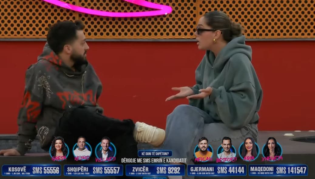 "Sa të shoh tek një djalë, sa tek një tjetër", Gjesti shfaq xhelozi ndaj Lelës (VIDEO)