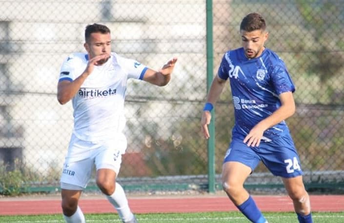 Drita me epërsi pas pjesës së parë ndaj Suharekës