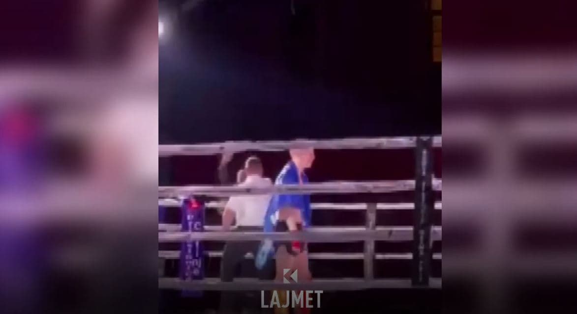 Mali i Zi, skandali - Referi godet trajnerin kosovar në ring (VIDEO)