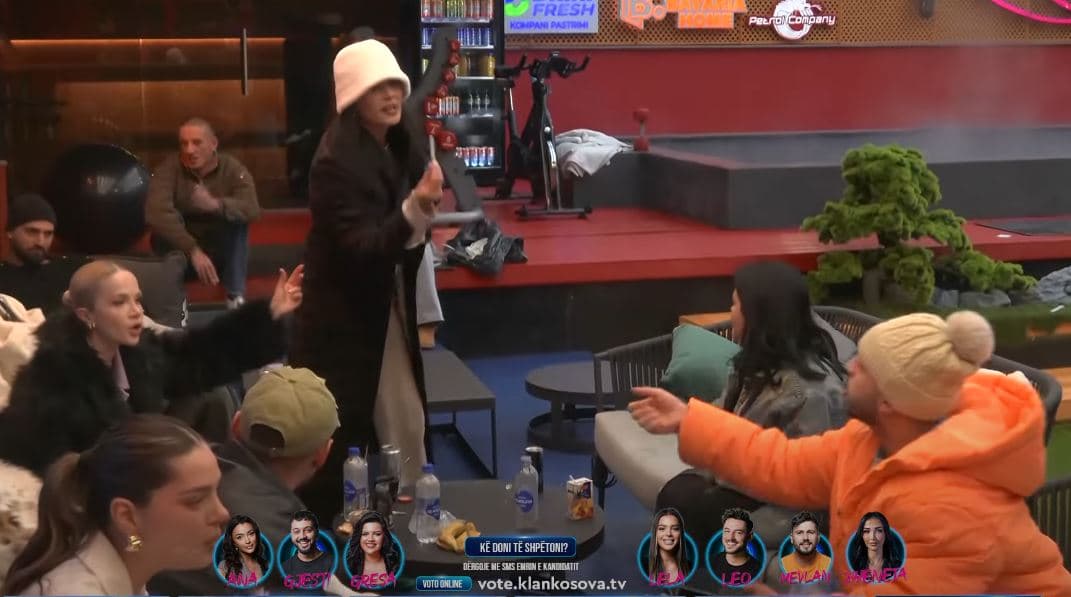 Tensione në shtëpi, përplasen Diana dhe Gjesti (VIDEO)