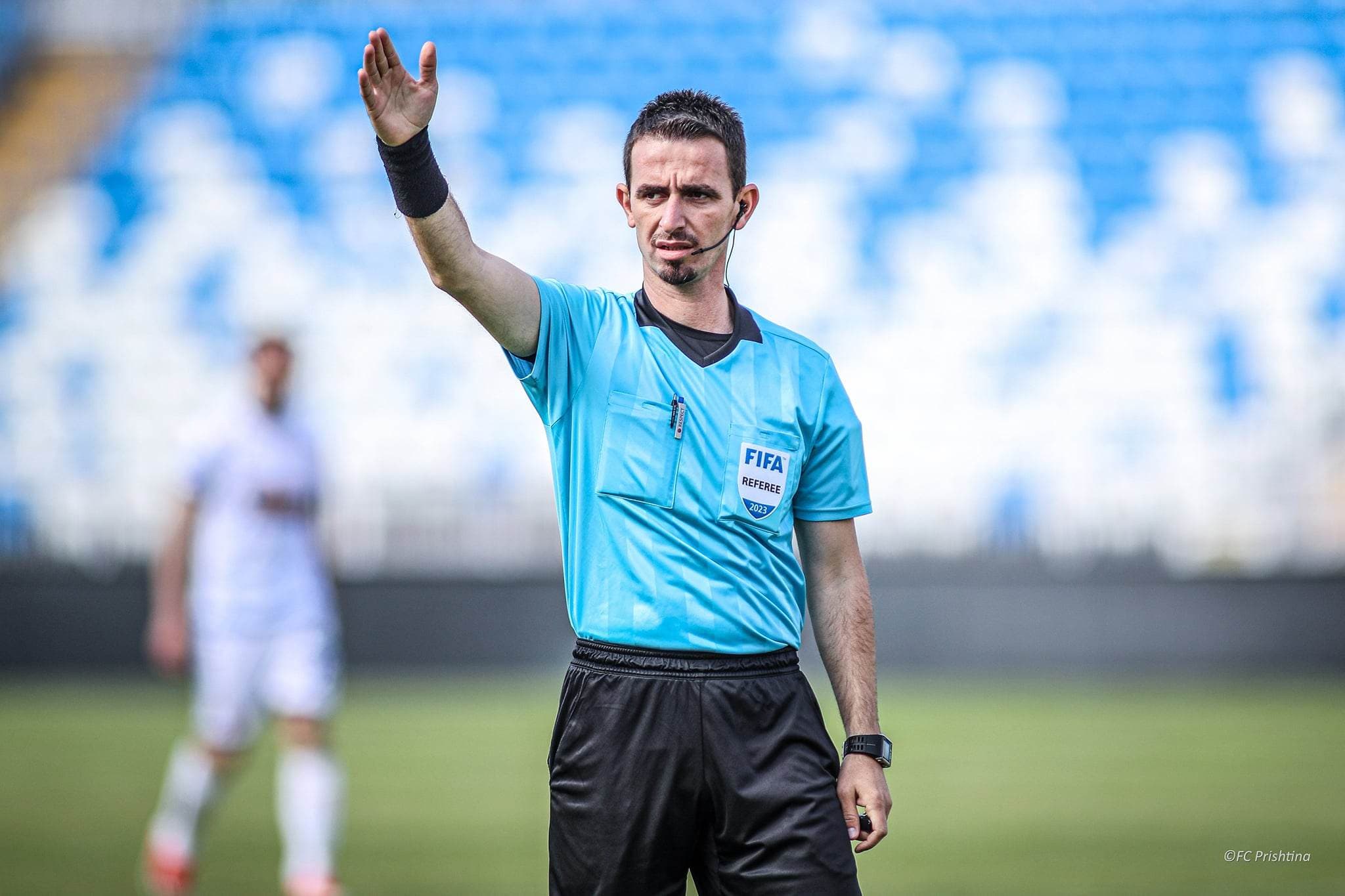 Mervan Bejtullahu, gjyqtar kryesor në ndeshjen Auxerre – Hoffenheim