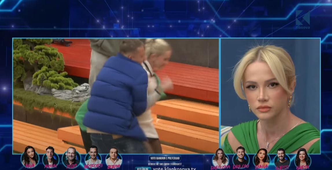 E kapën me forcë Sarën për ta hedhur në pishinë - Del klipi që nxiti tensione brenda shtëpisë (VIDEO)