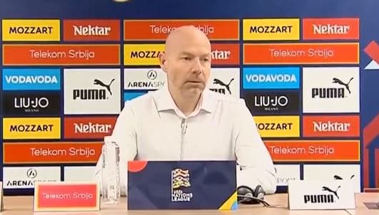 Trajnerit të Danimarkës konferenca i zgjati veç 20 sekonda
