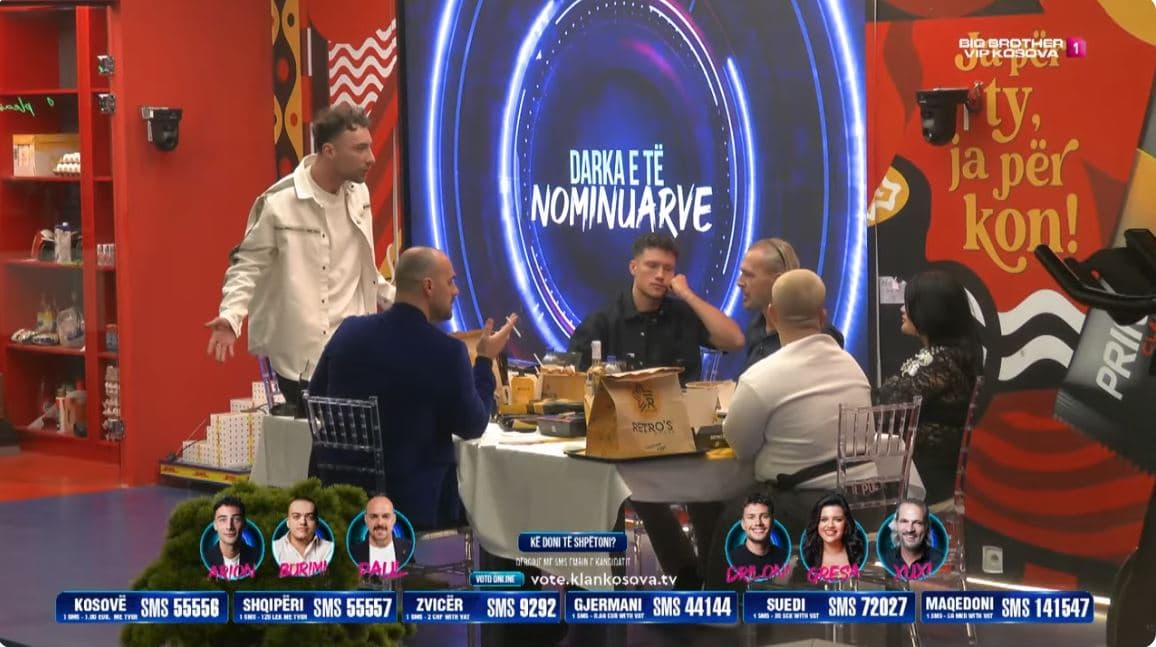 Arioni humb durimin me Gresën, çohet nga tavolina dhe i replikon ashpër (VIDEO)
