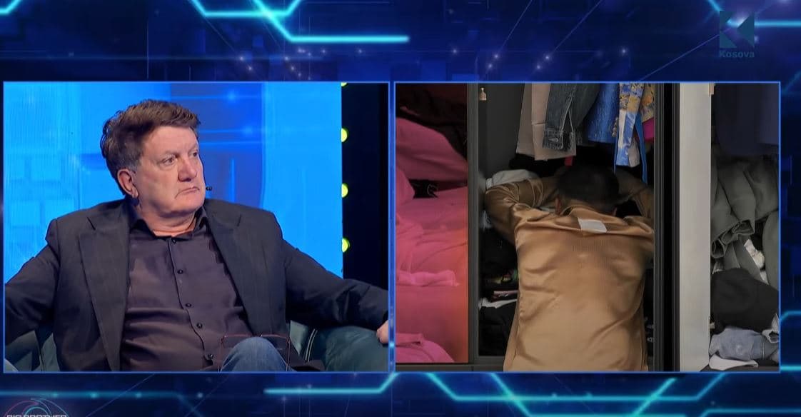 Gjesti futet në dollap të Xhenetës dhe qan me dënesë: Nuk e përballon largimin e saj! (VIDEO)