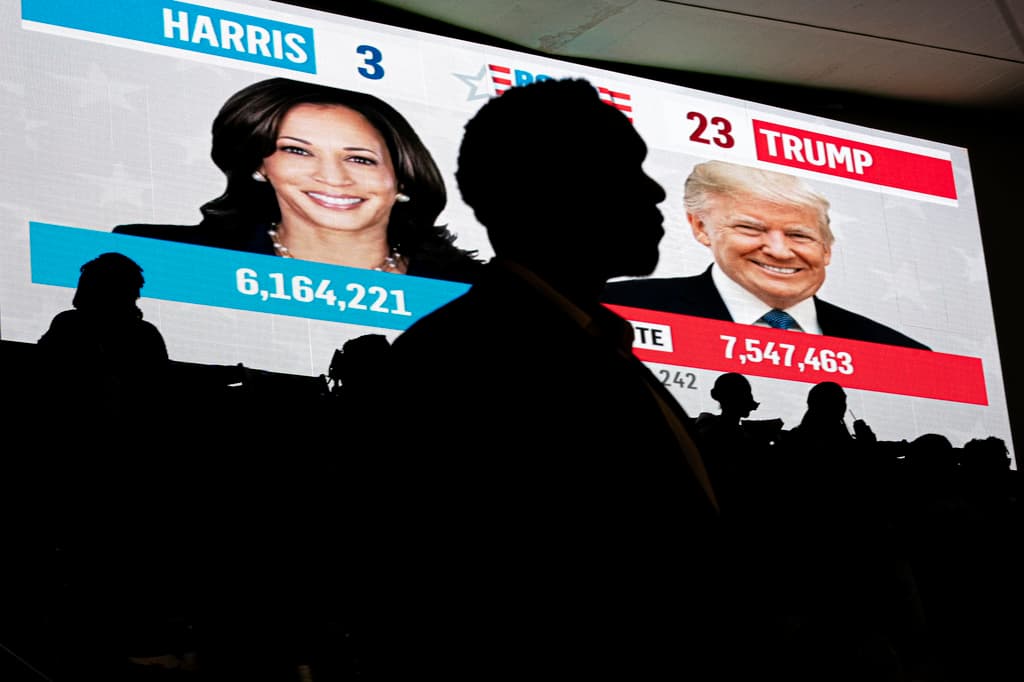 Kamala Harris e pranon humbjen