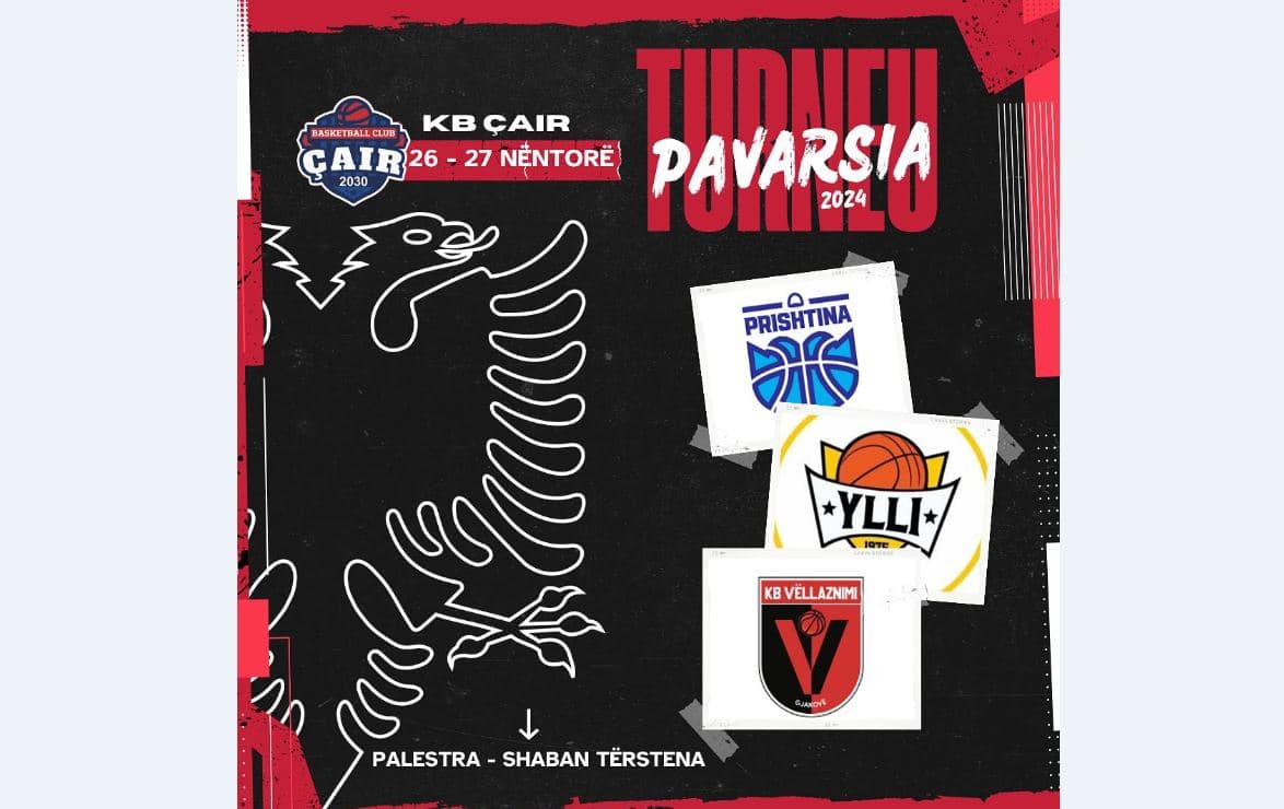 Basketbollistët festojnë bashkë në Çair