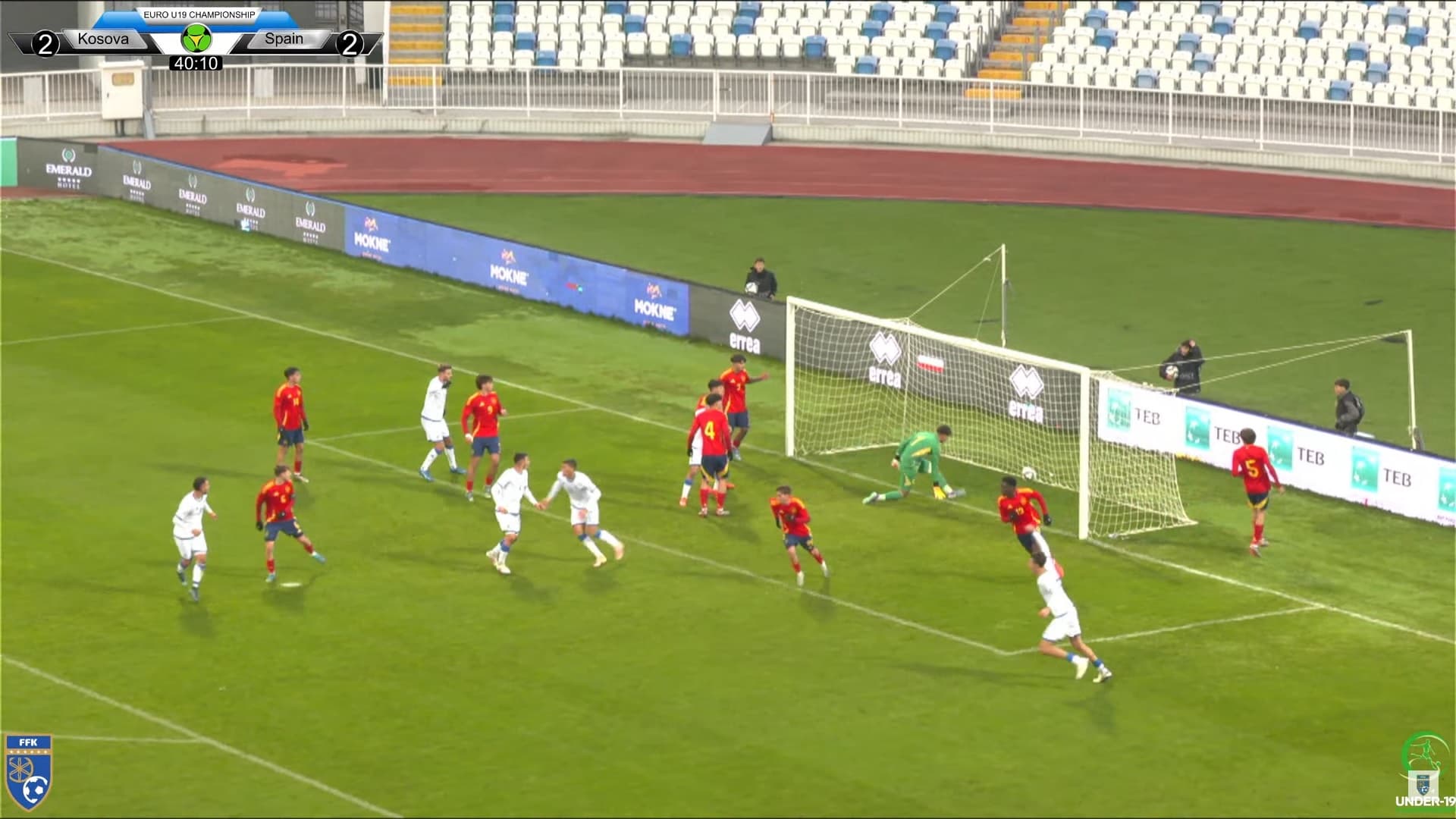 Nga 2 gola disavantazh, Kosova e kthen rezultatin në 3-2 kundër Spanjës