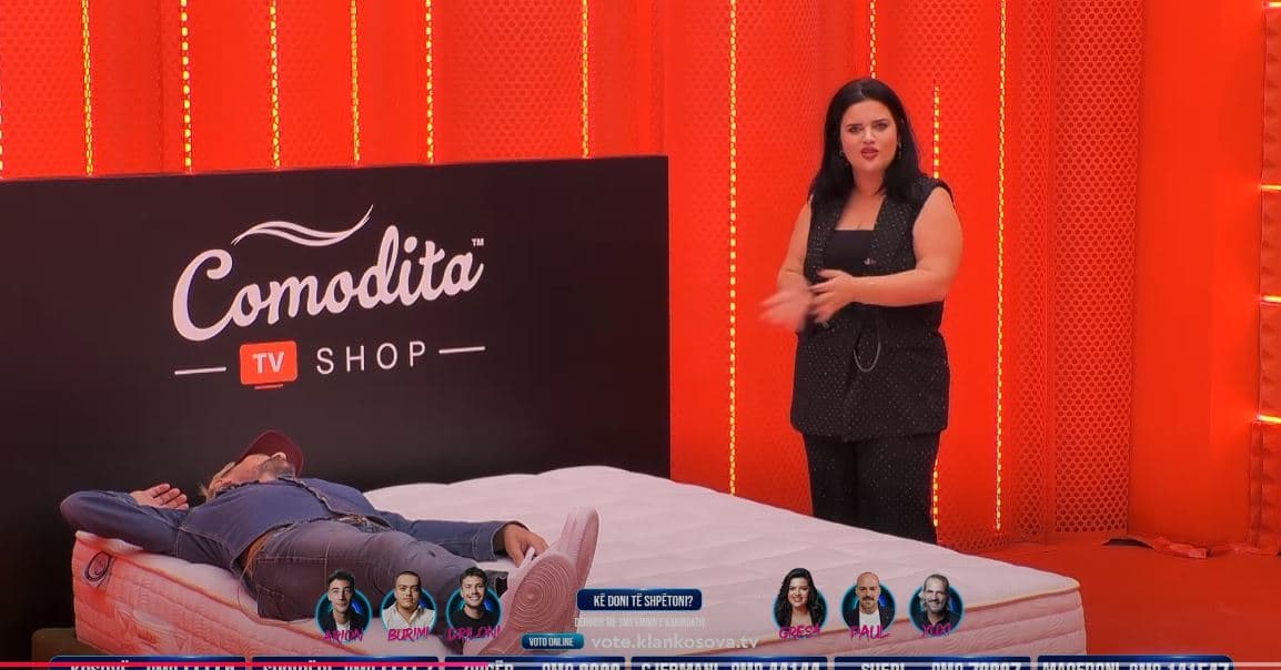 Gresa dhe Xuxi e provojnë dyshekun Hybrid nga 'Comodita Home' (VIDEO)