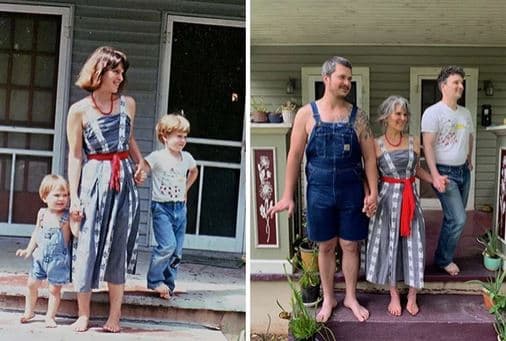 Përjetësimi i kujtimeve, rikrijimi i momenteve të vjetra (FOTO)