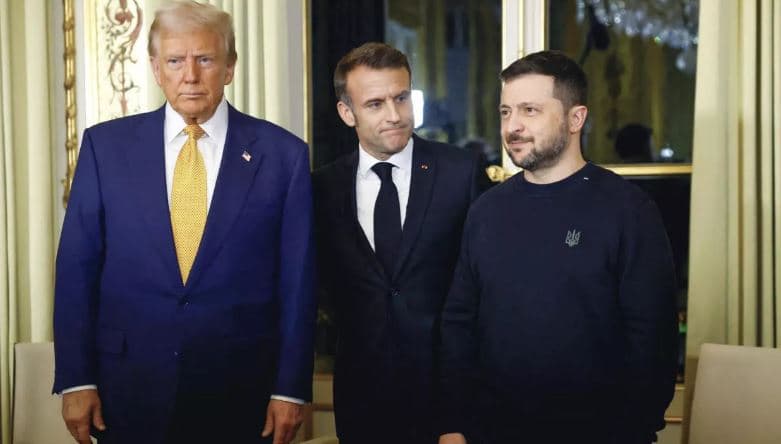 Macroni, Trumpi, dhe Zelensky takohen para rihapjes së Katedrales Notre-Dame