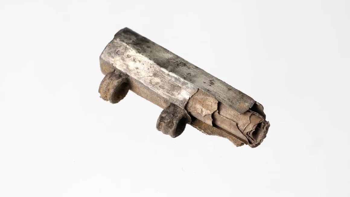 Amuleti i argjendtë i zbuluar në Gjermani mund të rishkruajë historinë e krishterë në Evropë