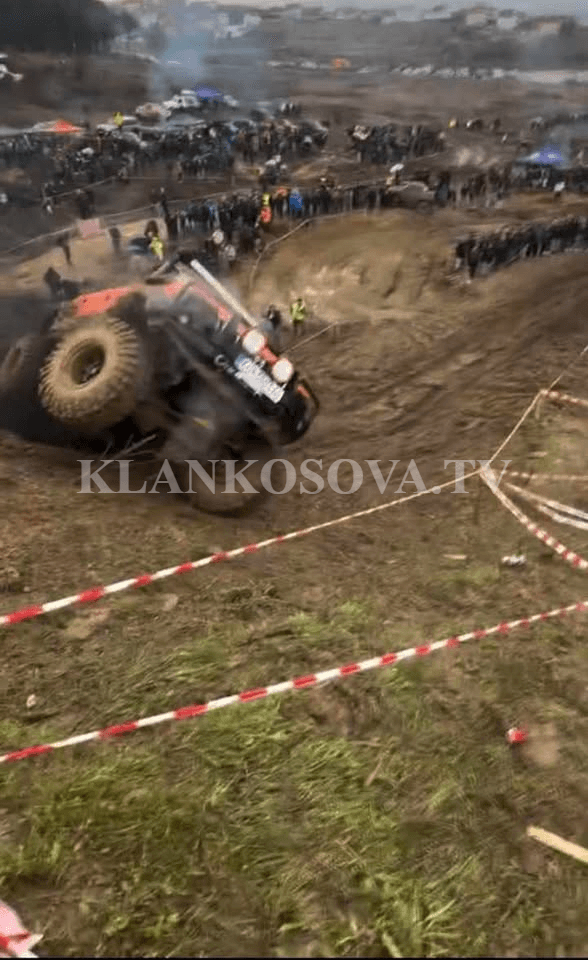 Rrokulliset vetura në garën “Off Road” në Shtime, lëndohen dy persona