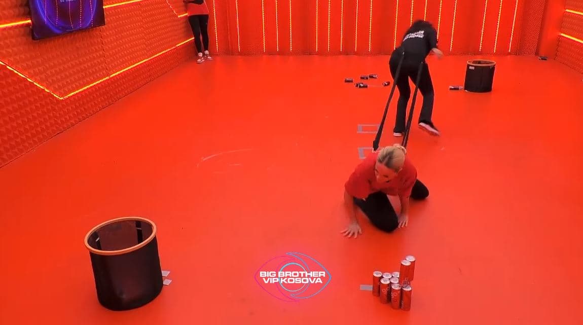 Sara dhe Rovena në sfidën e kapitenit nga Go+