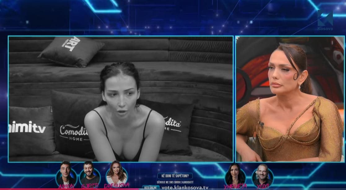 Plas sherri mes Drenushës dhe Xhenetës - Ja momenti i plotë! (VIDEO)