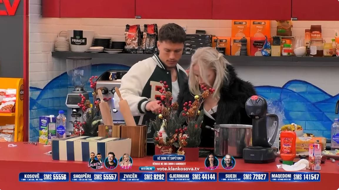 Driloni dhe Sara përgatisin darkën për banorët (VIDEO)