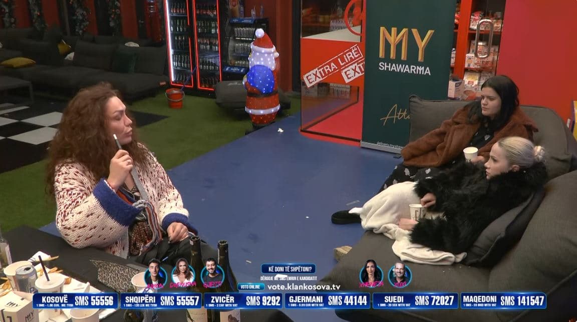 Drenusha rrëfehet për darkën e të nominuarve tek Gresa e Sara (VIDEO)