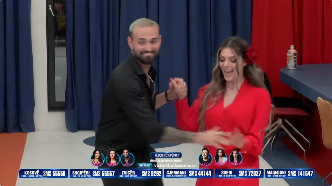 Kevini dhe Lela me vallëzim spektakular në ‘Big Brother Talent Show’ (VIDEO)