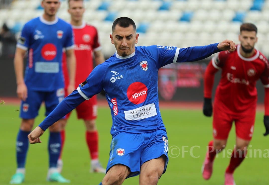 Prishtinën “e lëshojnë këmbët” në fund, vetëm barazim me Gjilanin