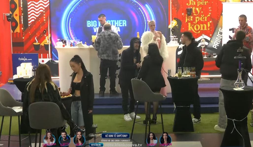 Provokime, ngacmime e flirtime gjatë festës së 'Shisha Party' në BBVK3 (VIDEO)