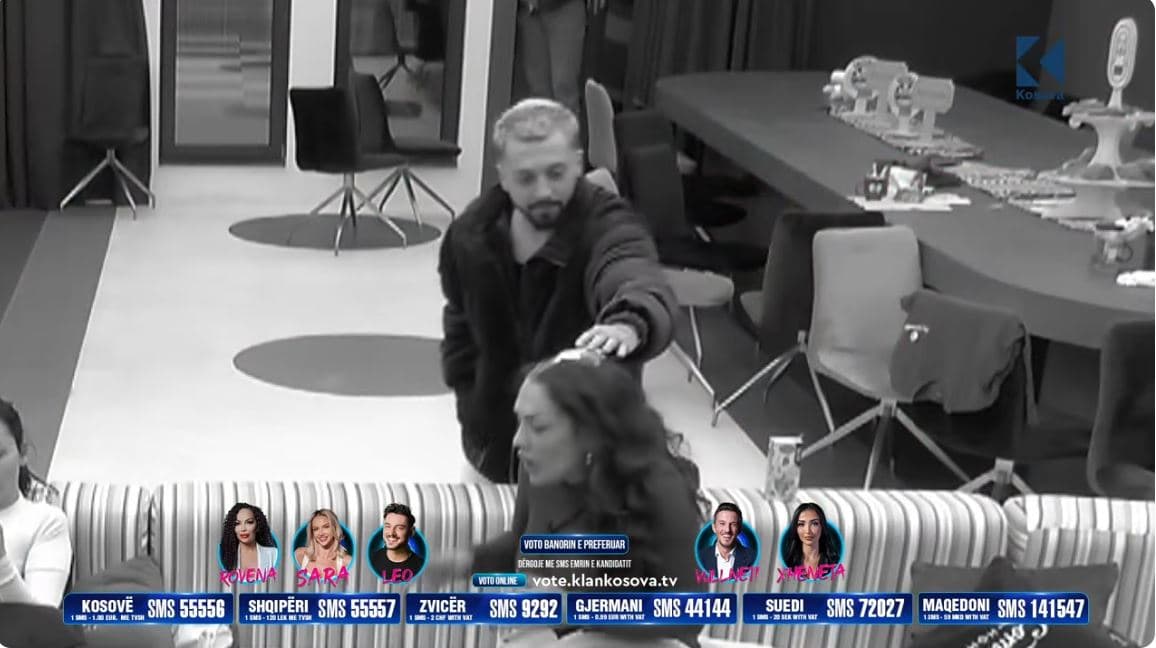 Momenti kur Gjesti dhe Drenusha i thyejnë vezën njëri-tjetrit në kokë