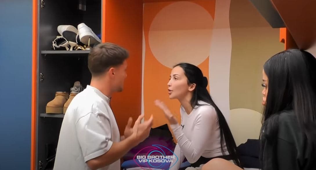 'Një setër e UÇK-së nuk të bën burrë!'- Eskalon situata, ofendime të rënda mes Xhenetës dhe Drilonit (VIDEO)