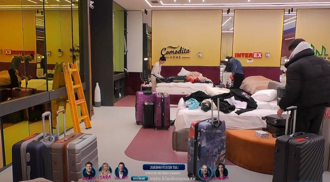 Finalistët nisin t’i bëjnë gati gjësendet e tyre (VIDEO)