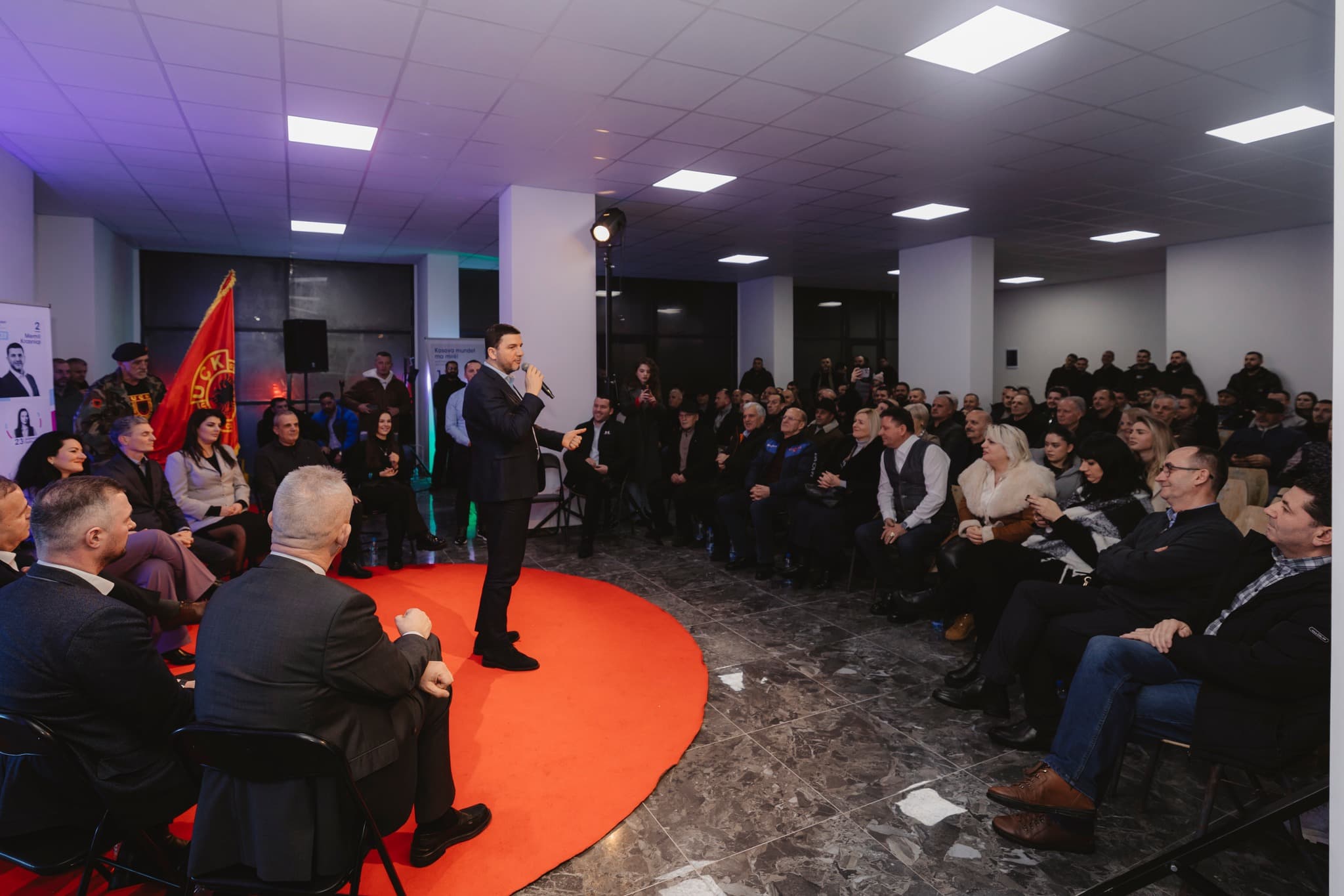 Krasniqi në Ferizaj: Lagje pas lagje, të bashkuar për një Kosovë ma të mirë
