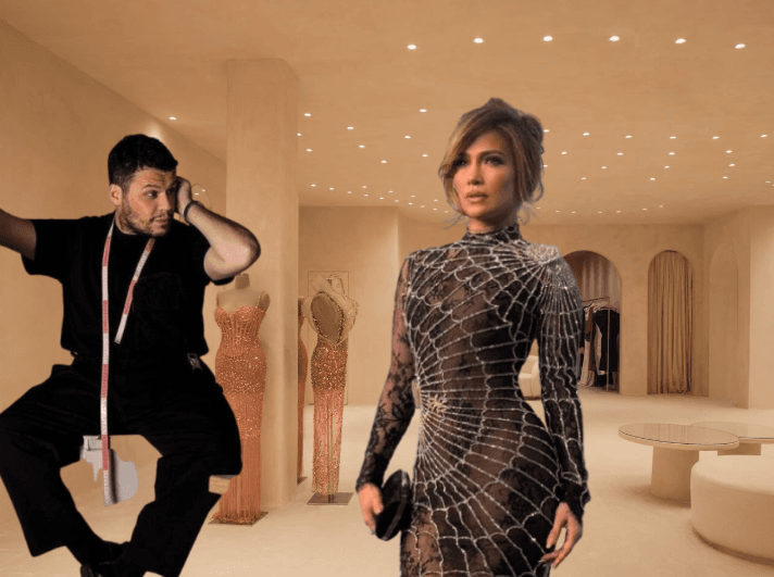 Jennifer Lopez vishet me fustanin e krijuar nga Valdrin Sahiti