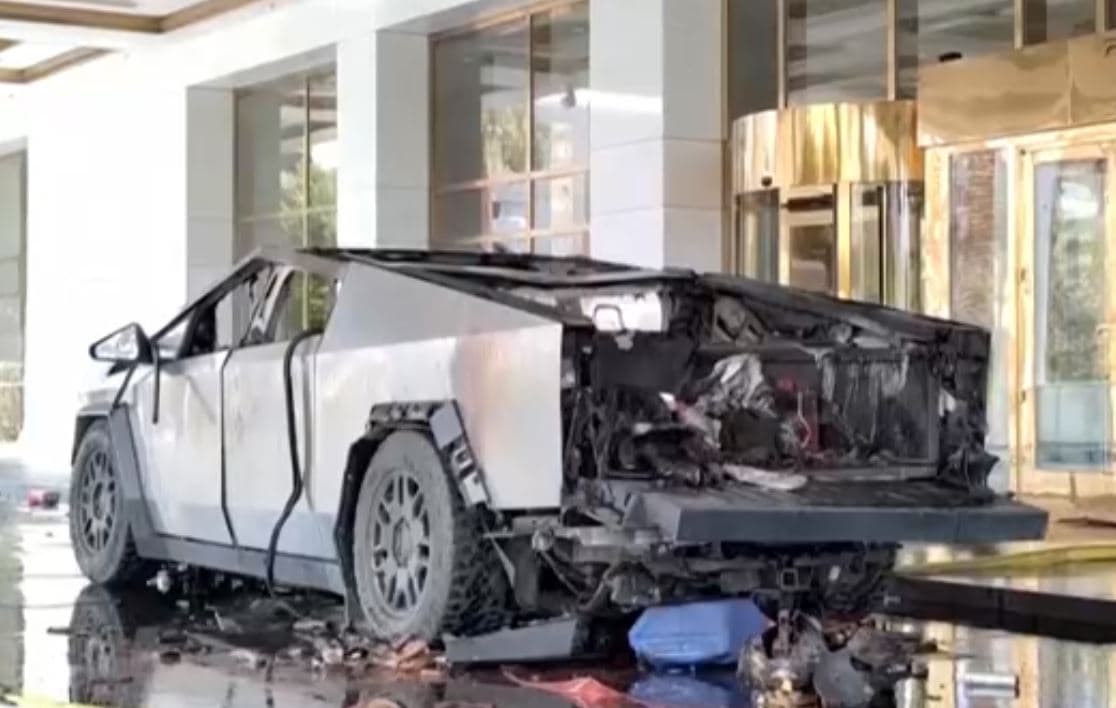 Shpërthen Cybertruck i Teslas para hotelit të Trumpit, dyshohet për lidhjen me sulmin në New Orleans