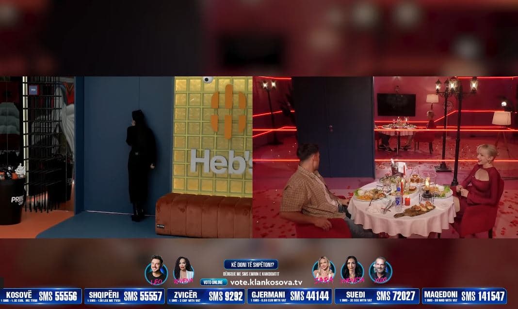 Xheneta nuk i lë rehat gjatë darkës Drilonin dhe Sarën