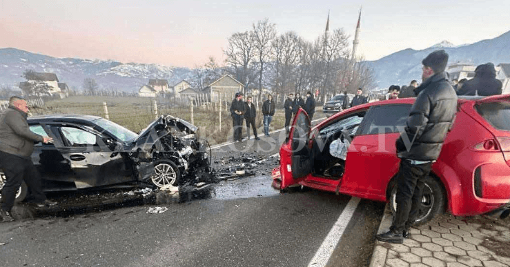 Pesë të lënduar nga aksidenti i rëndë në Dubravë të Suharekës